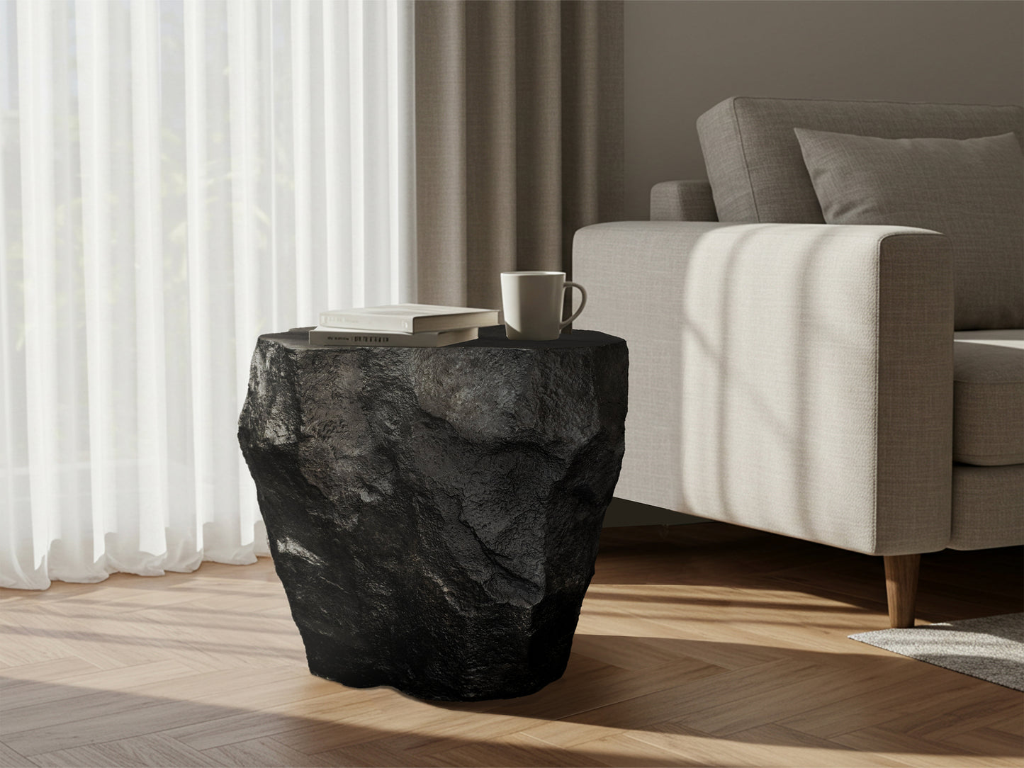Rock Side Table